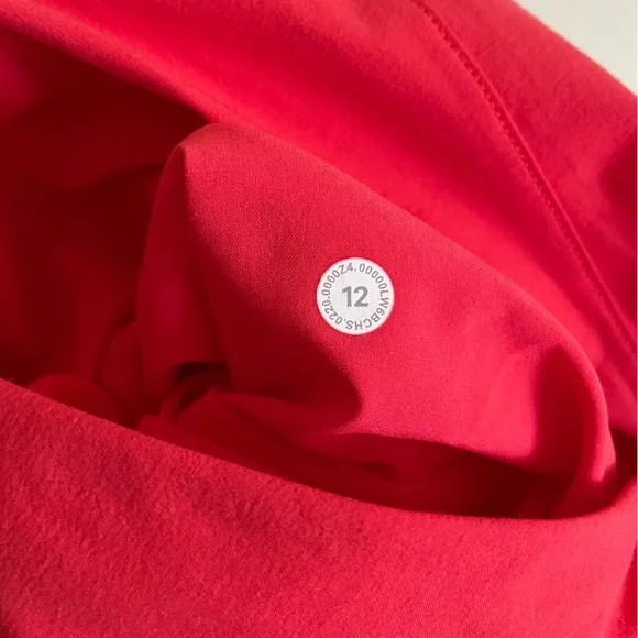 lululemon Your True Trouser High Rise Crop Pant in Carnation Red NWT - Picture 8 of 12